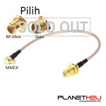 MMCX to SMA / RP-SMA Antenna Pigtail Cable 10cm for RC Drone FPV Racing